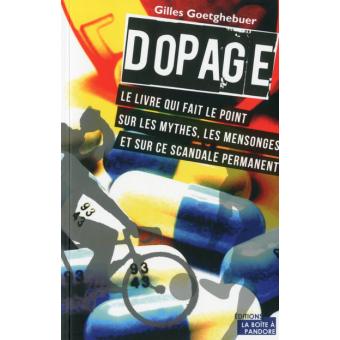 Le livre Dopage de Gilles Goetghebuer
