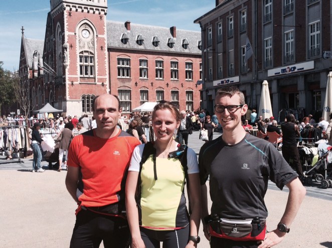 Gilles, Marie, Jonathan, la team 