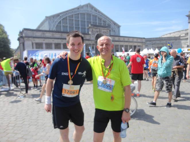 Degryse "Pierre et fils" aux 20 km de Bruxelles 2014