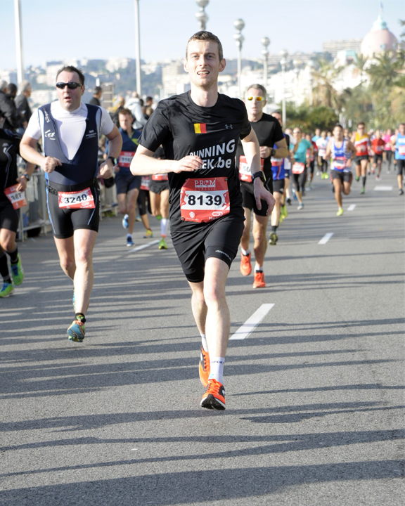 A l'arrivée de la Prom'Classic, Kalenji Kiprun SD aux pieds