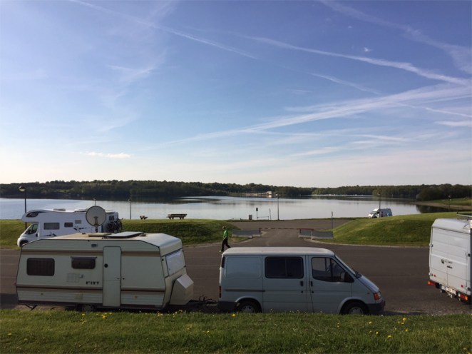 Le calme avant la compét'