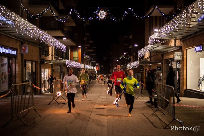 La course aux flambeaux de Louvain-la-Neuve