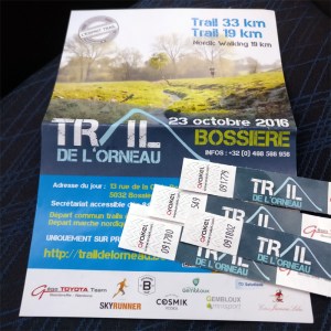 Un bracelet pour dossard - crédit photo : RunningGeek.be