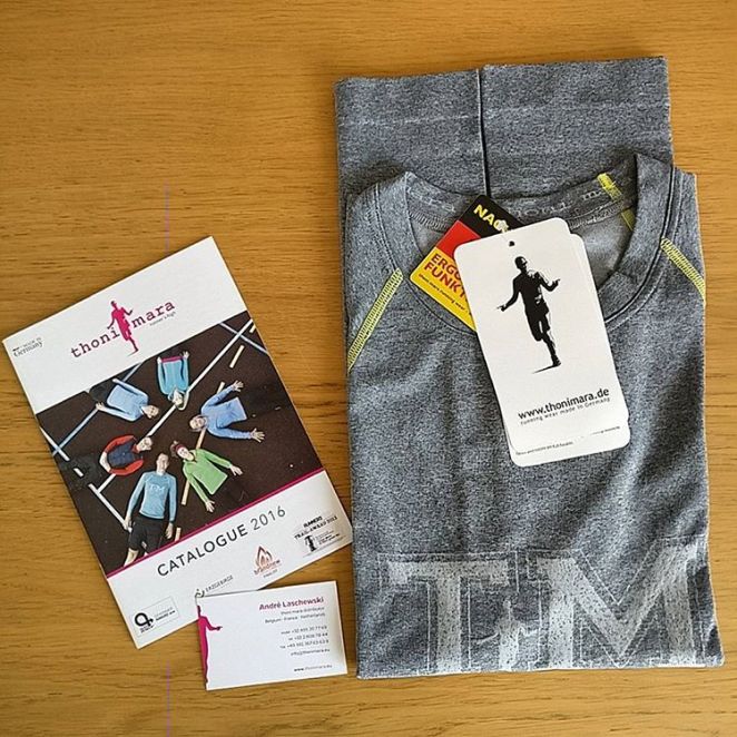 Le t-shirt thoni mara – crédit photo : RunningGeek.be