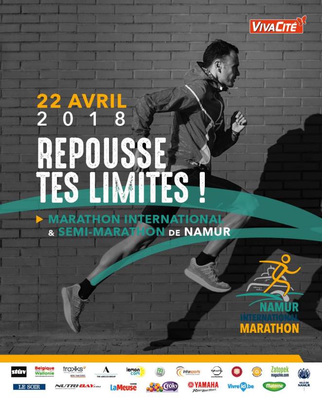 Marathon de Namur 22 avril 2018